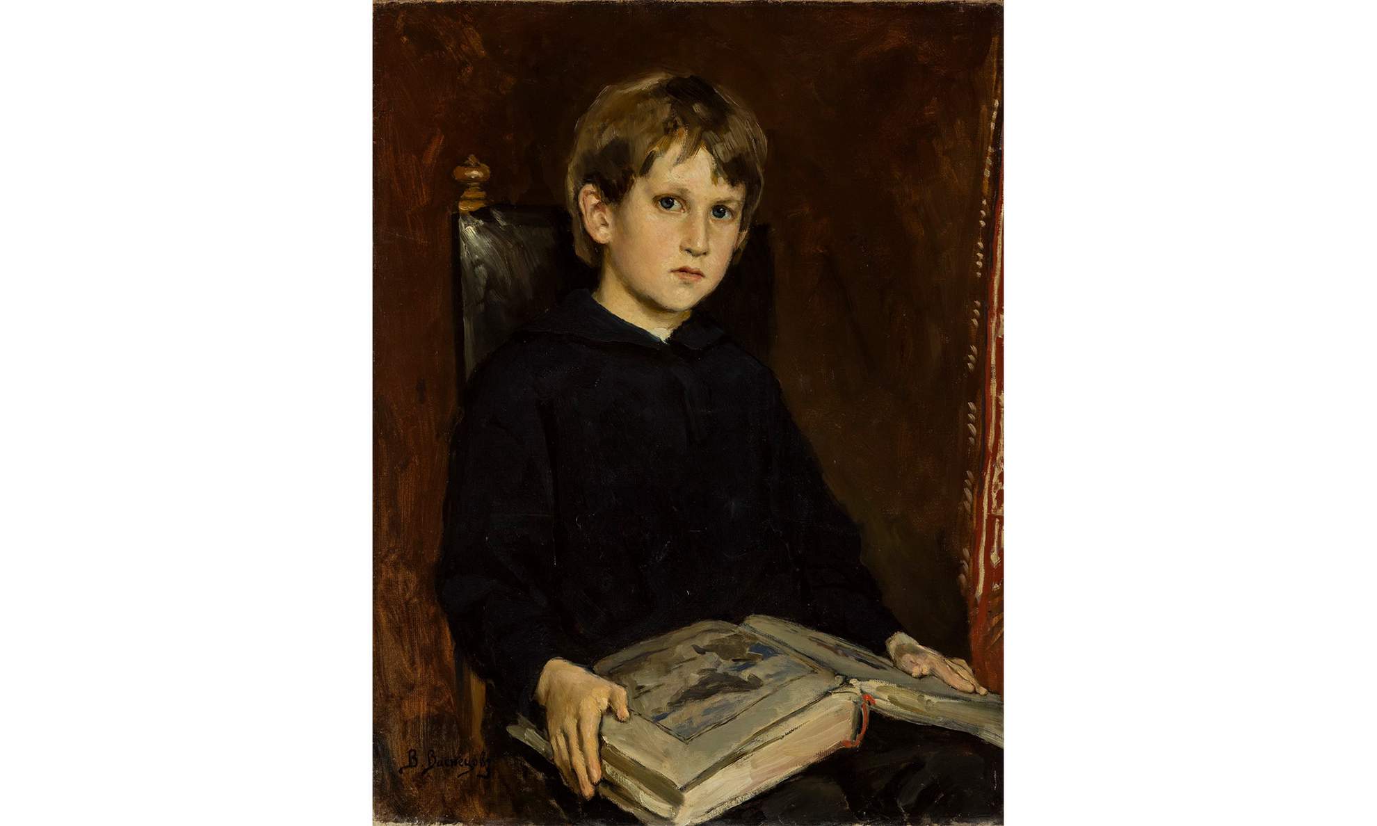 Виктор Васнецов. Портрет сына, 1892