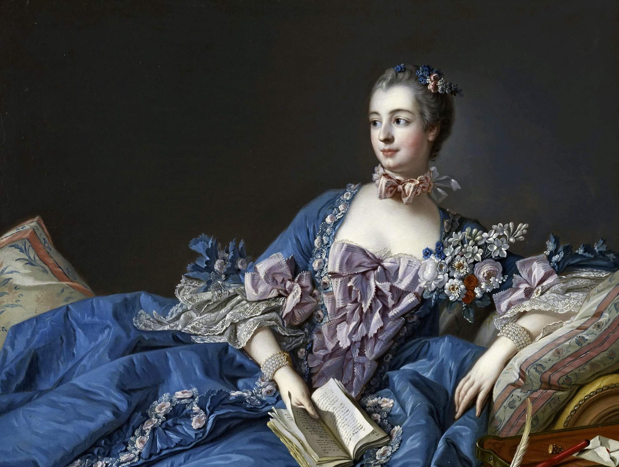 Дама 18 века