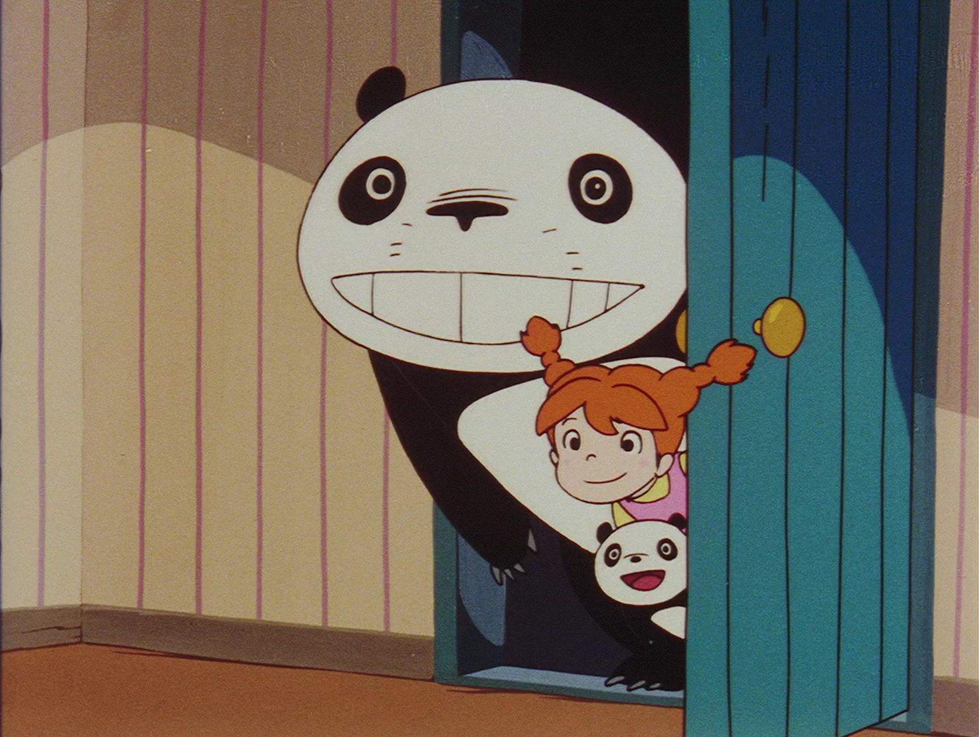кадр из мультфильма "Панда большая и маленькая"