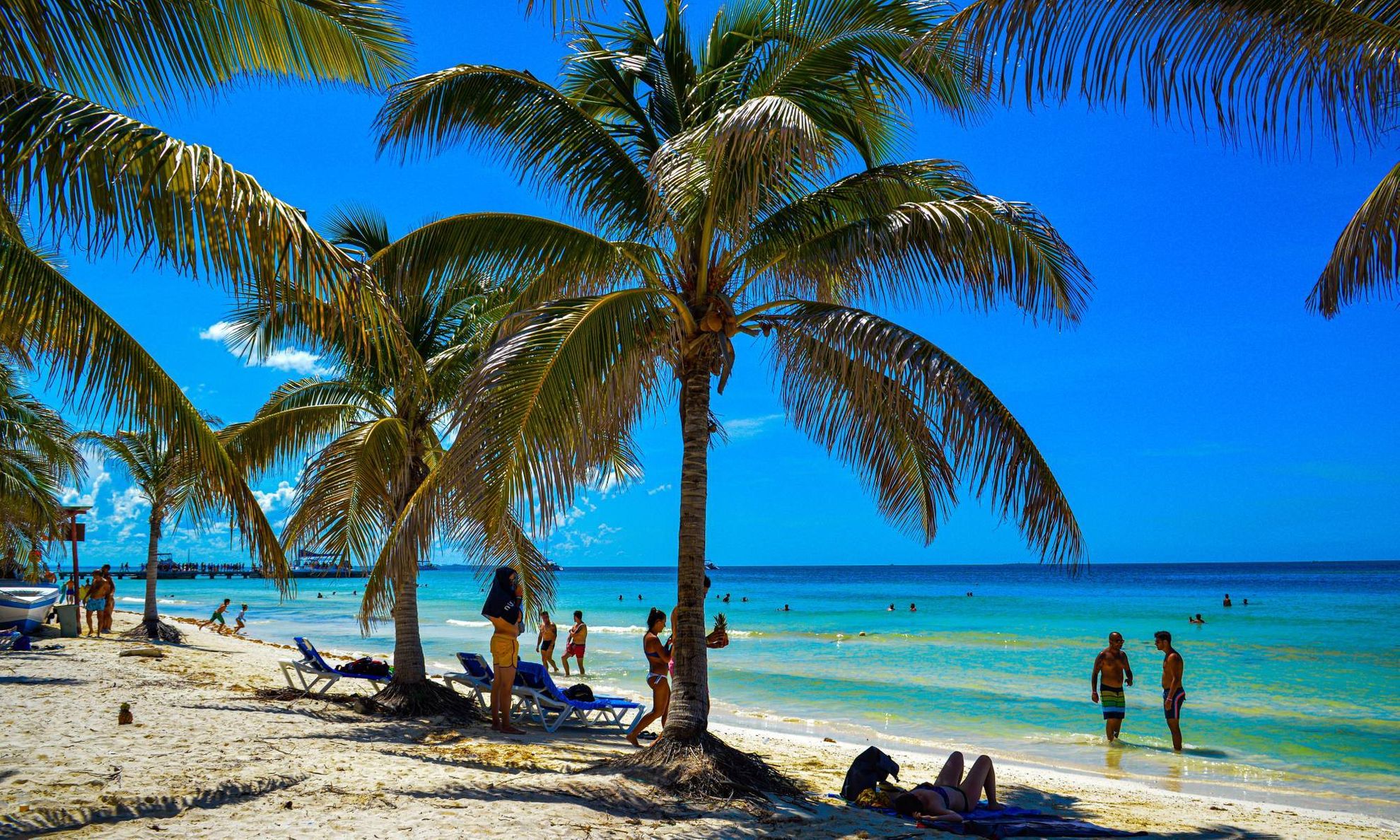 Пляж Кубы, общий вид