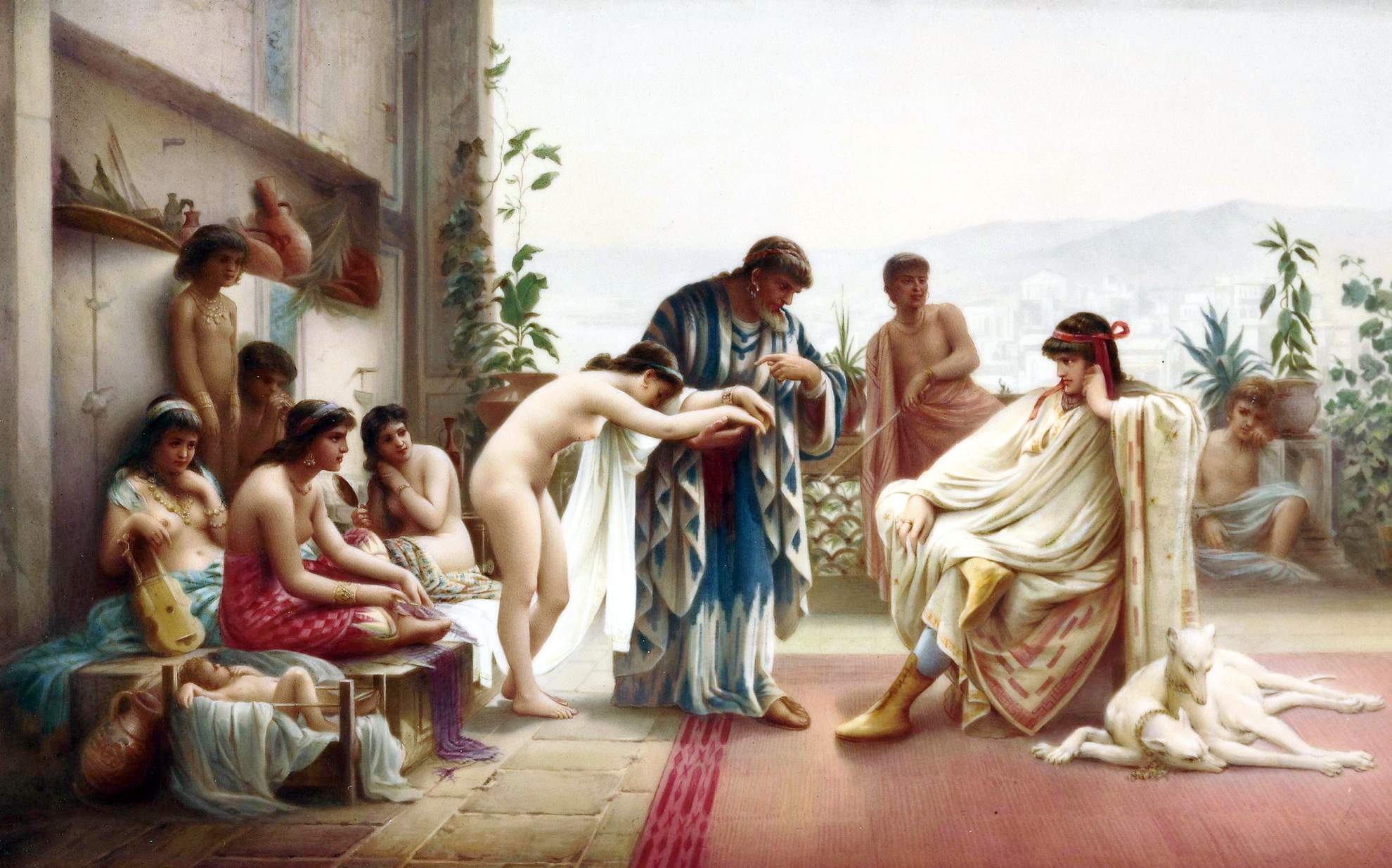 Рабыни в Древнем Риме