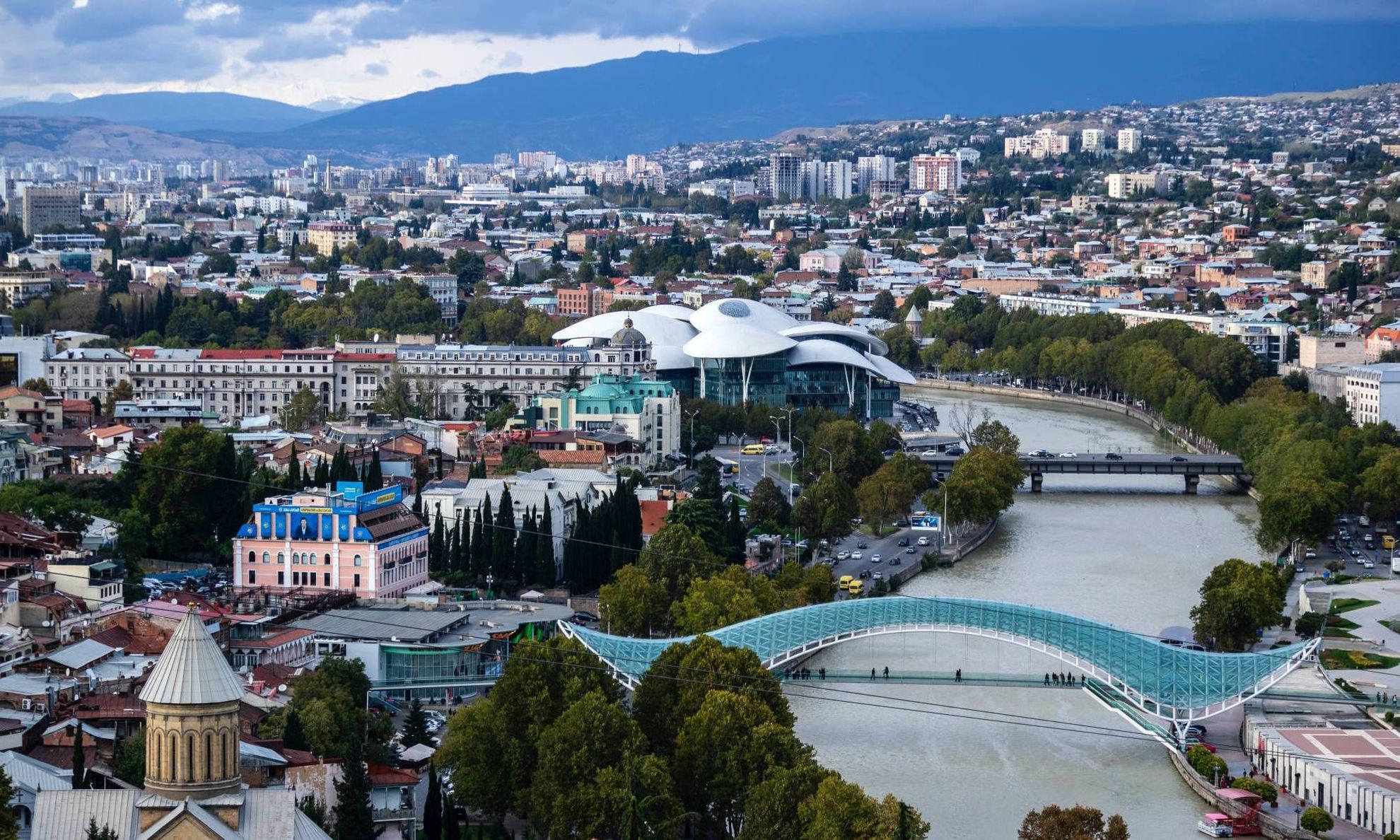 Видовое фото Тбилиси